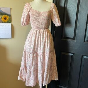 Calista floral dress